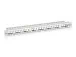Equip 24-Port Keystone Cat.6 Geschirmtes Patch Panel, Hellgrau