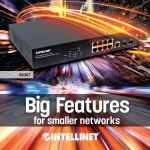 Intellinet 8-Port Gigabit Ethernet PoE+ Web-Managed...