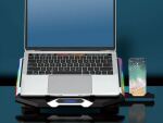 Conceptronic THYIA ERGO Gaming-Notebook Kühlständer mit 6 Lüftern