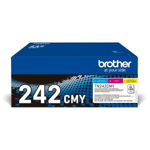 Brother TN-242CMY Tonerkartusche 1 Stück(e) Original Cyan, Magenta, Gelb