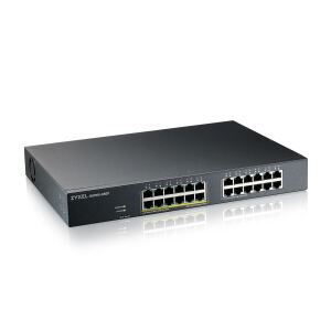 Zyxel GS1915-24EP Managed L2 Gigabit Ethernet (10/100/1000) Power over Ethernet (PoE) 1U Schwarz
