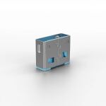 Lindy 40462 Schnittstellenblockierung USB Typ-A Blau Acrylnitril-Butadien-Styrol (ABS) 10 Stück(e)