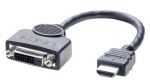 Lindy 41227 Videokabel-Adapter 0,2 m DVI-D HDMI Schwarz