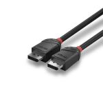 Lindy 36490 DisplayPort-Kabel 0,5 m Schwarz