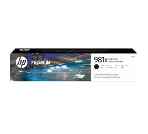 HP 981X Schwarz Original PageWide Druckerpatrone mit hoher Reichweite