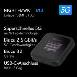 NETGEAR M3 WLAN-Router Dual-Band (2,4 GHz/5 GHz) Schwarz