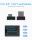 ICY BOX IB-127CL-U3; Docking und Klonstation für 2x 2,5" oder 3,5" HDD/SSD zu USB 3.2 Gen 1 Host, SINGLE + copy funktion, UASP & SATA III (6 Gbit/s)