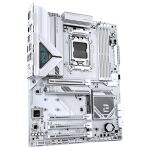 GIGABYTE B850 EAGLE WIFI7 ICE Mainboard – AMD Ryzen 9000 Serie Prozessoren, digitales 8+2+2 Phasen VRM, bis zu 8200 MHz DDR5 (O.C.), 1x PCIe 5.0 + 2x PCIe 4.0 M.2, Wi-Fi 7, 2.5 GbE LAN, USB 3.2 Gen 2