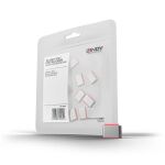 Lindy 40437 Schnittstellenblockierung USB Typ-C Pink 10...