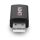 Lindy 71263 Kabeladapter USB Type A Schwarz