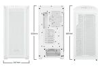 be quiet! Shadow Base 800 FX White Midi Tower Weiß