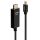 Lindy 40921 Videokabel-Adapter 1 m Mini DisplayPort HDMI Schwarz