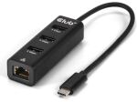 CLUB3D CSV-1549 Schnittstellen-Hub USB Typ-C 5000 Mbit/s Schwarz
