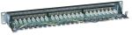 Intellinet 24-Port Cat6 Patchpanel, geschirmt, 24 Ports, FTP, 1 HE, Klemmleisten mit 90 Grad abgewinkelten Kabeleinführungen, schwarz