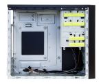 Chieftec HT-01B-OP Computer-Gehäuse Mini Tower Schwarz
