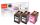 Peach PI300-658 Druckerpatrone 3 Stück(e) Standardertrag Schwarz, Cyan, Magenta, Gelb