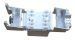 Equip Cat.6A Slim Keystone Jack, werkzeuglos, geschirmt, 8 Stück/Set