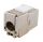 Equip Cat.6A Slim Keystone Jack, werkzeuglos, geschirmt, 8 Stück/Set