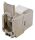 Equip Cat.6A Slim Keystone Jack, werkzeuglos, geschirmt, 8 Stück/Set