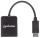 Manhattan DisplayPort auf 2-Port DisplayPort MST-Hub, Zum Verteilen eines DisplayPort-Signals auf zwei DisplayPort-Monitore, Anzeigemodi Gespiegelt, Erweitert und Videowand, 4K@30Hz, Stromversorgung über USB, schwarz