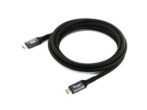 Equip USB4 Gen 2x2 C-auf-C-Kabel, Stecker/Stecker, 2.0 m, 4K/60 Hz, 20 Gbit/s, PD 100 W