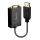 Lindy 41006 Videokabel-Adapter 0,15 m VGA (D-Sub) DisplayPort Schwarz