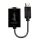 Lindy 41006 Videokabel-Adapter 0,15 m VGA (D-Sub) DisplayPort Schwarz