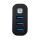 Techly IUSB3-HUB3-ROTB Schnittstellen-Hub USB 3.2 Gen 1 (3.1 Gen 1) Type-A 5000 Mbit/s Schwarz