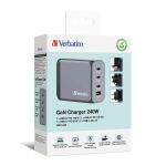 Verbatim GNC-240 Universal Schwarz, Grau AC Schnellladung Drinnen