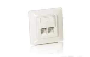 Equip Cat.5e Deutsche Modulblende Frontplatte, 5pcs/pack