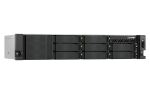 QNAP TS-855EU-RP NAS Rack (2U) Intel Atom® C5125 8 GB DDR4 0 TB QuTS hero Schwarz