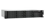 QNAP TS-855EU-RP NAS Rack (2U) Intel Atom® C5125 8 GB DDR4 0 TB QuTS hero Schwarz