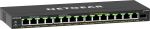 NETGEAR GS316EPP Managed Gigabit Ethernet (10/100/1000) Power over Ethernet (PoE) Schwarz