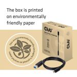 CLUB3D USB 3.1 Gen2 Type-C auf Type-B Kabel 1M. Stecker/Stecker