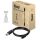 CLUB3D USB 3.1 Gen2 Type-C auf Type-B Kabel 1M. Stecker/Stecker