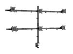 Equip 17"-32" Schwenkbare 6-Monitor-Schreibtischhalterung