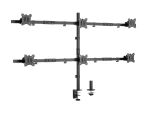 Equip 17"-32" Schwenkbare 6-Monitor-Schreibtischhalterung
