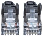 Intellinet Premium Netzwerkkabel, Cat6a, S/FTP, 100% Kupfer, Cat6a-zertifiziert, LS0H, RJ45-Stecker/RJ45-Stecker, 10,0 m, schwarz