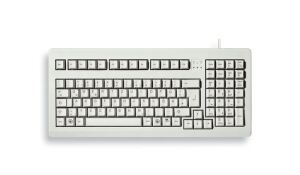 CHERRY G80-1800 COMPACT KEYBOARD, Kabelgebunden, Hell Grau. PS2/USB (QWERTZ - DE)