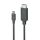 ALOGIC EL2UCHD-02 Videokabel-Adapter 2 m USB Typ-C HDMI Schwarz