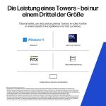 HP Z2 SFF G1i Intel Core Ultra 7 265K 32 GB DDR5-SDRAM 1 TB SSD NVIDIA RTX A400 Windows 11 Pro Arbeitsstation AI Workstation, AI PC Schwarz