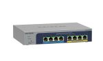 NETGEAR 8-port Ultra60 PoE++ Multi-Gigabit (2.5G) Ethernet Plus Switch Managed L2/L3 2.5G Ethernet (100/1000/2500) Power over Ethernet (PoE) Grau