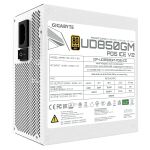 GIGABYTE UD850GM PG5 V2 ICE Netzteil – PCIe Gen 5.1, 80 PLUS Gold, Vollmodulares Design, 120-mm-Lüfter, ATX 3.1-kompatibel, EU-Stecker