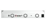 QNAP TS-464eU NAS Rack (1U) Intel® Celeron® N5095 8 GB DDR4 0 TB QNAP Turbo System Aluminium, Schwarz
