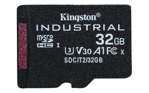 Kingston Technology 32GB microSDHC Industrial C10 A1 pSLC Karte Einzelpackung ohne Adapter