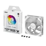 ASUS TUF GAMING TR120 ARGB 1-pack White Computergehäuse Luftkühlung 12 cm Weiß