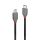 Lindy 36892 USB Kabel USB 2.0 2 m USB C Micro-USB B 0,48 Gbit/s Schwarz, Grau