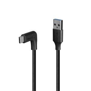 Lindy 32014 USB Kabel USB 3.2 Gen 2 (3.1 Gen 2) 1,5 m USB A USB C 10 Gbit/s 15 W Schwarz