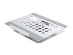 Conceptronic DONN27G Laptop-Ständer mit 7-in-1-Dockingstation, 360° drehbare Basis, faltbar, höhenverstellbar