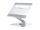 Conceptronic DONN27G Laptop-Ständer mit 7-in-1-Dockingstation, 360° drehbare Basis, faltbar, höhenverstellbar